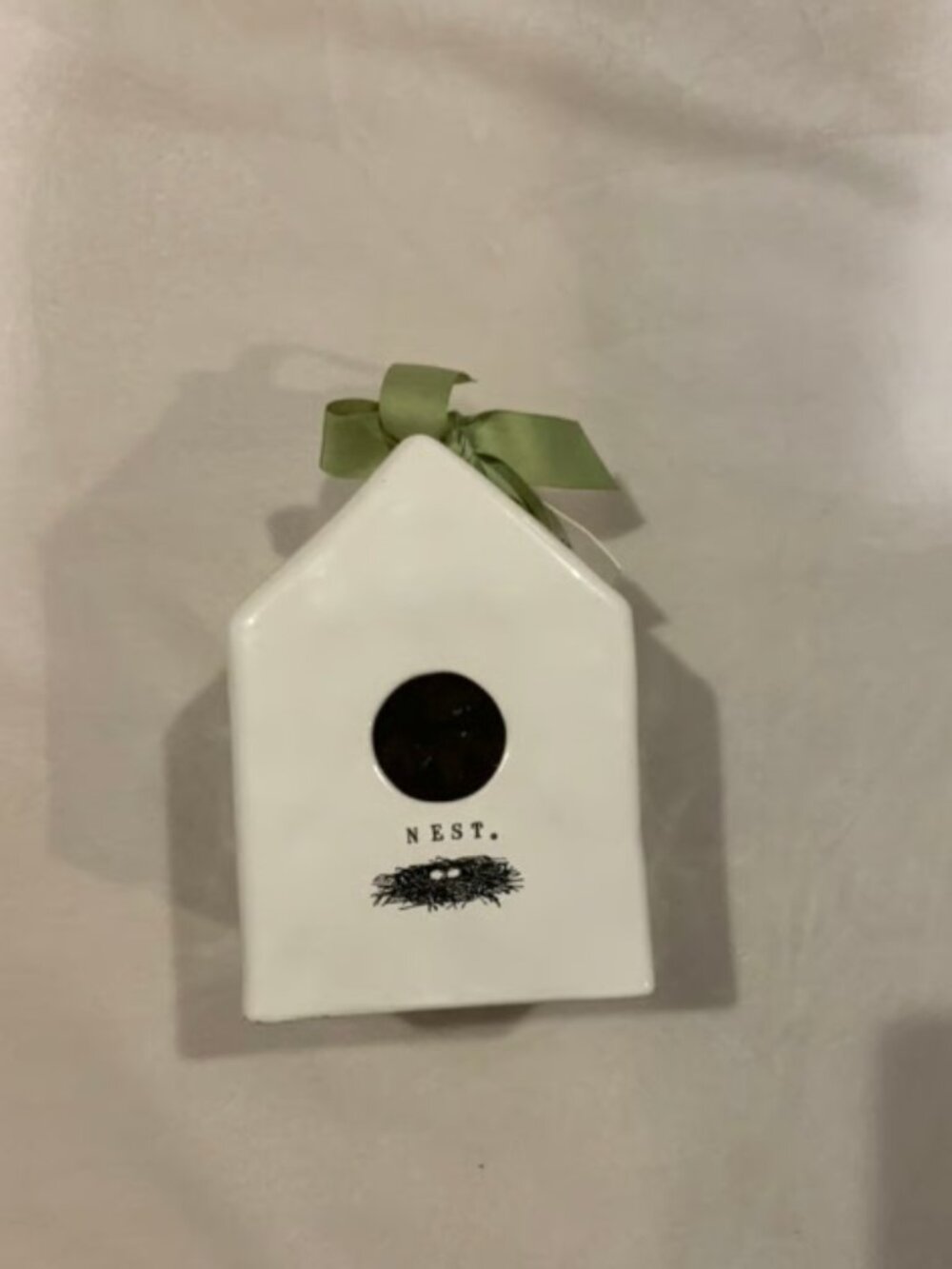 Rae Dunn Icon Nest Birdhouse 2018 NWT